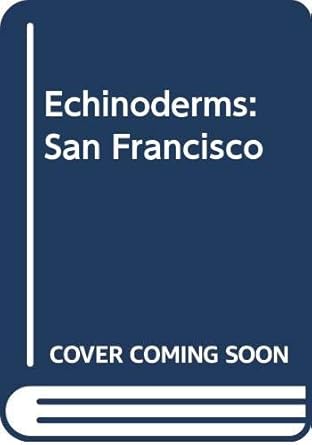 echinoderms san francisco 1st edition r mooi 9054109297, 978-9054109297