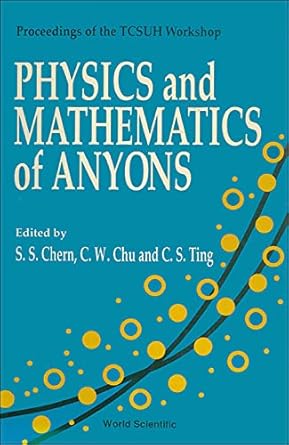 physics and mathematics of anyons proceedings of the tcsuh workshop 1st edition university of houston texas