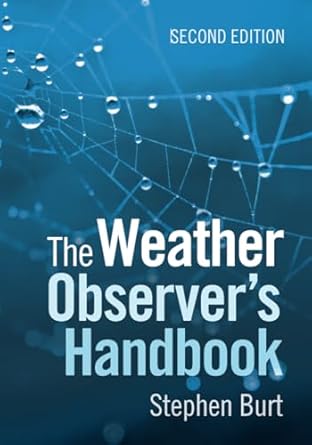 the weather observers handbook 1st edition stephen burt 1009260588, 978-1009260589