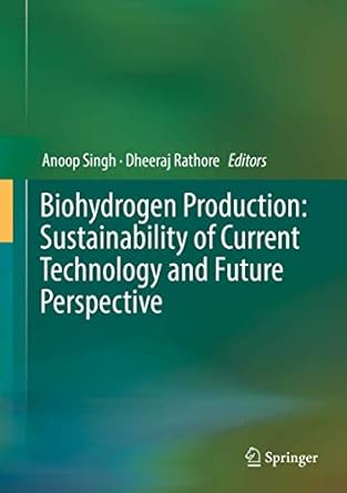 biohydrogen production sustainability of current technology and future perspective 1st edition anoop singh