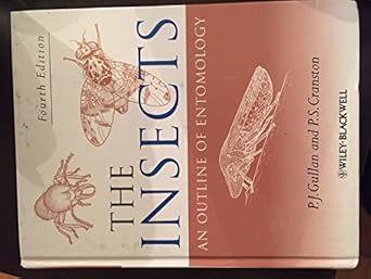the insects an outline of entomology 1st edition penny j gullan ,peter s cranston ,karina h mcinnes