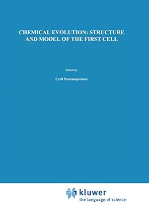 chemical evolution structure and model of the first cell conference on the structure and model of the first