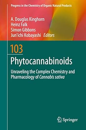 phytocannabinoids 1st edition kinghorn 3319455397, 978-3319455396