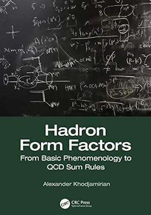 hadron form factors 1st edition alexander khodjamirian 1138306754, 978-1138306752