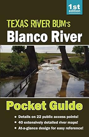 blanco river pocket guide 1st edition david ellzey 1541354648, 978-1541354647