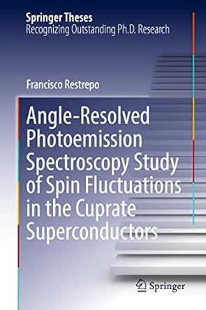 angle resolved photoemission spectroscopy study of spin fluctuations in the cuprate superconductors 1st