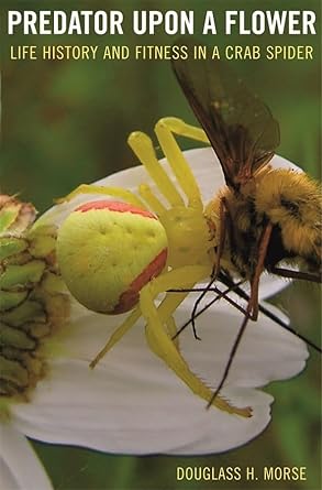 predator upon a flower life history and fitness in a crab spider 1st edition douglass h morse 067402480x,