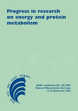 progress in research on energy and protein metabolism 1st edition w b souffrant ,c c metges 9076998248,