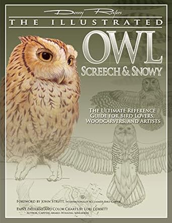 the illustrated owl screech and snowy the ultimate reference guide for bird lovers woodcarvers and artists