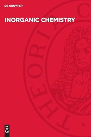 inorganic chemistry 1st edition no contributor 3112708261, 978-3112708262