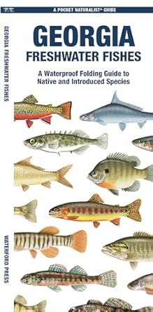 georgia freshwater fishes a folding guide to native and introduced species 1st edition waterford press
