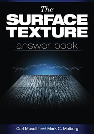 the surface texture answer book 1st edition carl musolff ,mark c malburg ,mike zecchino 1736846825,