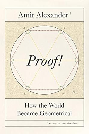 proof how the world became geometrical 1st edition amir alexander 0374254907, 978-0374254902