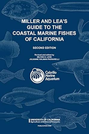 miller and leas guide to the coastal marine fishes of california 1st edition milton s love ,julianne kalman