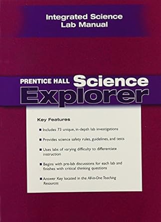 prentice hall science explorer integrated science lab manual 2005c 1st edition ruth breazeale w h, hathaway