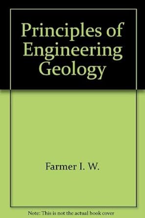 principles of engineering geology 1st edition and i w farmer attewell, p b 0470036419, 978-0470036419