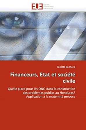 financeurs etat et societe civile quelle place pour les ong dans la construction des problemes publics au