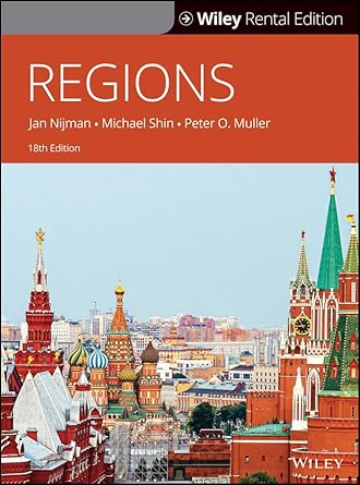 geography realms regions and concepts 1st edition nijman 1119688582, 978-1119688587
