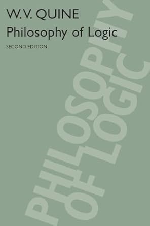 philosophy of logic 1st edition w v quine 0674665635, 978-0674665637