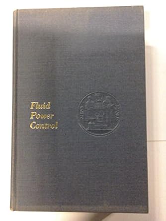 fluid power control 1st edition john f blackburn ,gerhard reethof ,j lowen shearer 0262020068, 978-0262020060