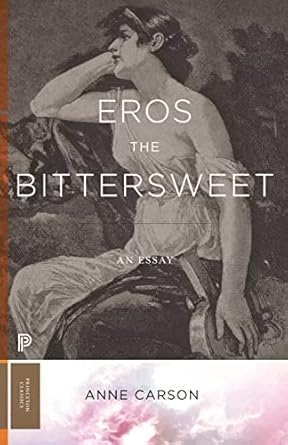 eros the bittersweet an essay 1st edition anne carson 0691250626, 978-0691250625