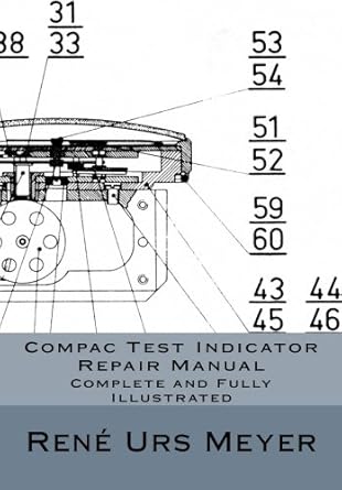 compac test indicator repair manual 1st edition rene urs meyer 1539483835, 978-1539483830