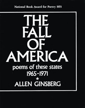 the fall of america poems of these states 1965 1971 1st edition allen ginsberg 0872860639, 978-0872860636