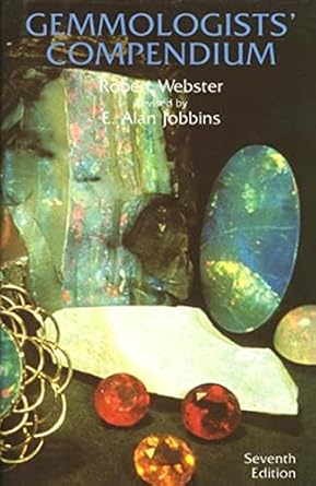 gemmologists compendium 1st edition robert webster ,e alan jobbins 0719802911, 978-0719802911