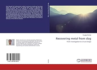 recovering metal from slag from investigation to circuit design 1st edition douglas richter 3330091002,