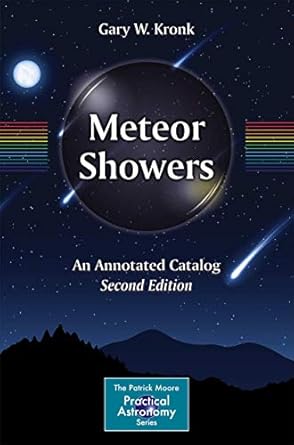 meteor showers an annotated catalog 1st edition gary w kronk 1461478960, 978-1461478966