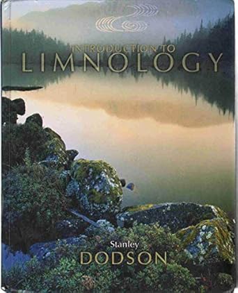 introduction to limnology 1st edition stanley dodson 0072879351, 978-0072879353