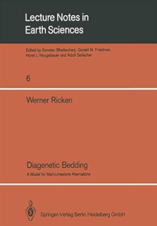 diagenetic bedding a model for marl limestone alternations 1st edition werner ricken 3540164944,