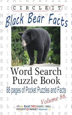 circle it black bear facts word search puzzle book 1st edition lowry global media llc ,mark schumacher ,maria