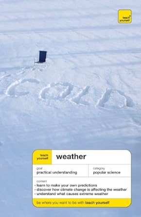 teach yourself weather 1st edition peter inness 0071583114, 978-0071583114