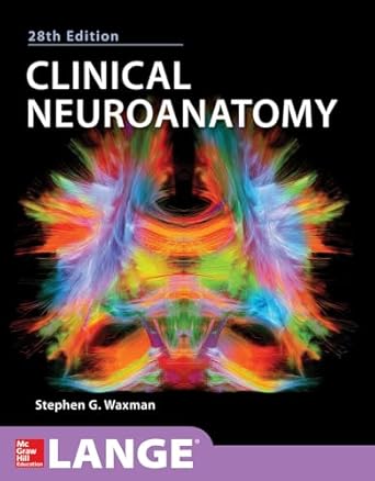 clinical neuroanatomy 1st edition stephen waxman 0071847707, 978-0071847704