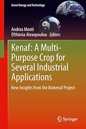 kenaf a multi purpose crop for several industrial applications new insights from the biokenaf project 1st