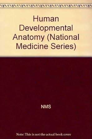 human developmental anatomy 1st edition kurt e johnson 0471621579, 978-0471621577