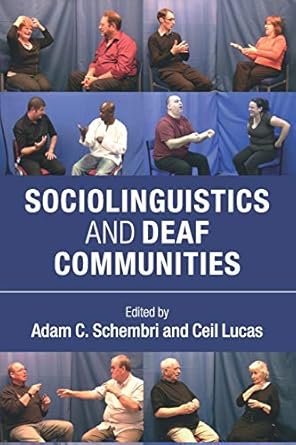 sociolinguistics and deaf communities 1st edition adam c schembri ,ceil lucas 1107663865, 978-1107663862