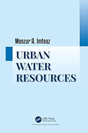 urban water resources 1st edition monzur alam imteaz 0367779277, 978-0367779276