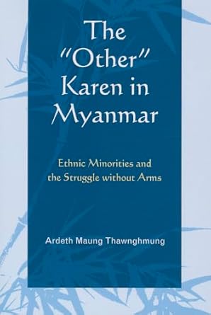 the other karen in myanmar ethnic minorities and the struggle without arms 1st edition ardeth maung