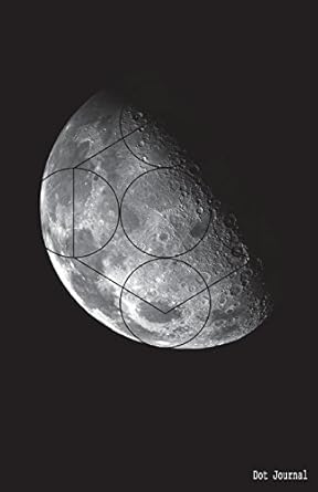 dot journal hexagon moon bear in mind dot grid bullet journal 5 5x8 5 inch / a5 150 pages 1st edition bear in