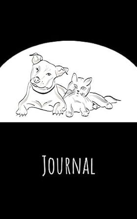 journal dog and cat 100 sheets/200 pages 5 x 8 1st edition atkins avenue books 1709440856, 978-1709440854