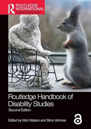 routledge handbook of disability studies 1st edition nick watson ,alan roulstone ,carol thomas 103237618x,