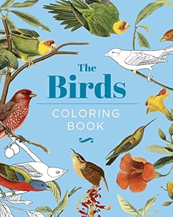 the birds coloring book hardback 1st edition peter gray ,john james audubon ,john t bowen ,john gerrard