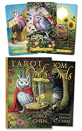 tarot of the owls 1st edition pamela chen ,elisabeth alba 0738768219, 978-0738768212