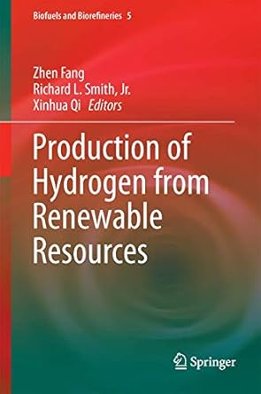 production of hydrogen from renewable resources 1st edition zhen fang ,richard l smith jr ,xinhua qi