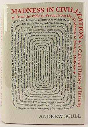 madness in civilization a cultural history of insanity from the bible to freud from the madhouse to modern
