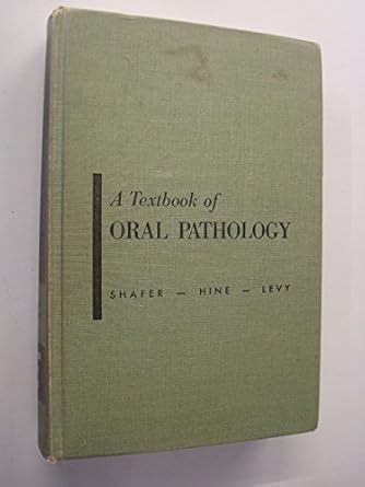 textbook of oral pathology 1st edition barnet m levy william g shafer, maynard k hine 0721681263,