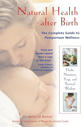 natural health after birth the complete guide to postpartum wellness 1st edition aviva jill romm 0892819308,
