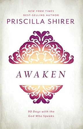 awaken 90 days with the god who speaks 1st edition priscilla shirer 1462776345, 978-1462776344